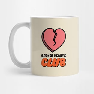 Broken Hearts Club | Valentine's Day Funny Mug